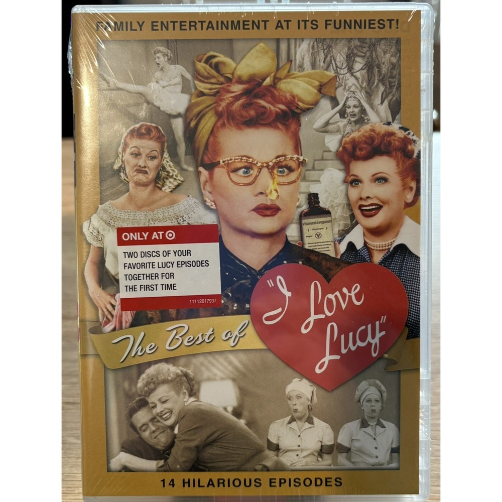 The Best of I Love Lucy DVD 14 Hilarious Episodes 2 Disc Set‎
